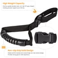 thumbnail image 2 of E-cowlboy Auto Cane Grab Handle Adjustable Standing Aid Safety Handle Portable Vehicle Support Grab Bar Nylon Grip Handle Mobility Assist Device (Black), 2 of 5