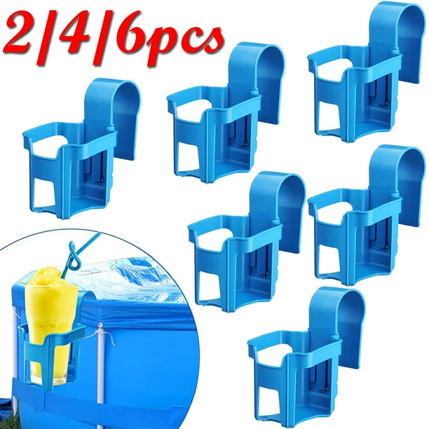 Pack of 2 Drink Holders, Blue Pool Cup Holder Cup Holder for Pool