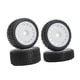 thumbnail image 2 of 4 llantas para ruedas RC, piezas de repuesto para modificación de neumáticos RC, hexágono de 7 mm, compatibles con el modelo 244016 Micro B 1/24 RC Blanco, 2 of 7