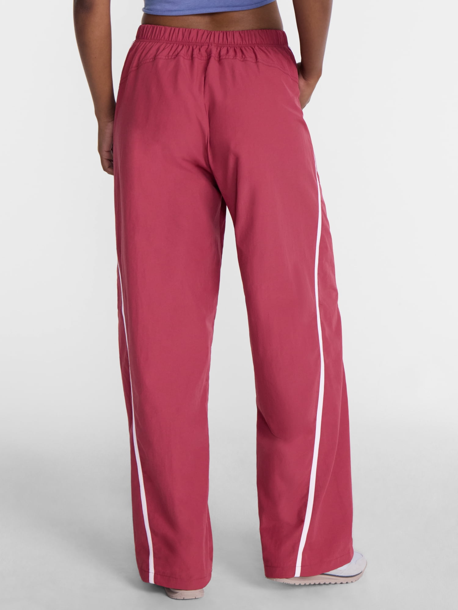 No Boundaries Nylon Track Pants, 29.5'' Inseam, Women's XXS-XXL