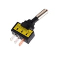 thumbnail image 4 of CHUANK 10pcs 12V 20A 3-Pin On / Off LED Toggle Slide Switch for Motorcycle Car Boat (Red), 4 of 5