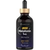 Melatonin Liquid 1mg | 4 oz Supplement for Men and Women | Berry Flavor | Vegetarian | by Carlyle