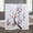 White, variant on FENGFAN Plum Blossom Elandra Style 4-Panel White Room Divider, Non-Woven Fabric, 69.75×70.25 Inch, 1 Pack