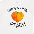 thumbnail image 4 of Inktastic Daddy's Little Peach Cute Peach Heart Boys or Girls Toddler T-Shirt, 4 of 5
