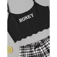 thumbnail image 5 of Inadays Women Camisole Pajamas Sets Strap Short Sets Tops Pants Sleepwear 2Pcs Nightwear Female S-XL, 5 of 5