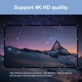 thumbnail image 3 of Projecteur Portable Pliable 4K HD 150 Pouces pour Intérieur Extérieur Cinéma Maison Bureau Réunion, 3 of 7