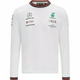 thumbnail image 3 of Mercedes Benz AMG Petronas F1 Men's 2021 Team Long Sleeve T-Shirt- Black/White, 3 of 4