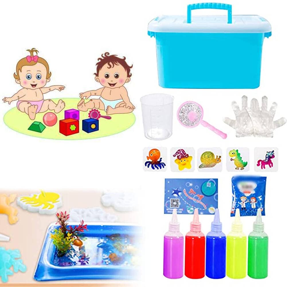 Magic Water ELF Water Animal Beads Kit, 2023 Creative 3D Magic Gels