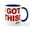 White/Navy Inside, variant on CafePress - I Got This Signed God Christian Mugs - 11 oz Ceramic Mug - Novelty Coffee Tea Cup
