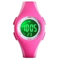 thumbnail image 1 of Kids Digital Watch Round Dial Sports Style Children Waterproof LCD Display Digital Wristwatch, 1 of 9