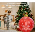 thumbnail image 4 of Bola De Decoración Inflable Ormromra Navidad Adornos De 75cm, 4 of 7