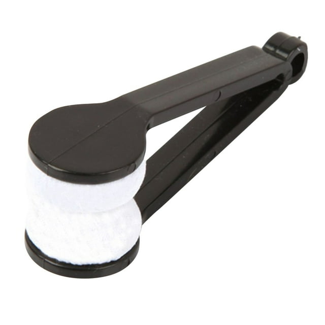 Lens Clip Cleaning Tool - Microfiber Cloth & Clip Design - Portable Eyewear Cleaner for Glasses, Sunglasses - Effective Stain Removal