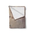 thumbnail image 2 of Saying Soft Flannel Fleece Blanket, Not All Who Wanders are Lost Message on Mountains Background Landscape Photography, Cozy Plush for Indoor and Outdoor Use, 70" x 90", Multicolor, by Ambesonne, 2 of 6