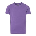 thumbnail image 1 of Next Level Apparel Big Boy's Rib Knit Crewneck playera, Purple Rush, grande Siguiente nivel 3312, 1 of 1