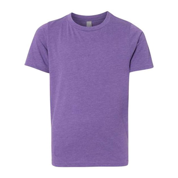 Next Level Big Boy's Crewneck Shrinkage Gorgeous playera, XS, Purple Rush Ropa de siguiente nivel 3312