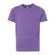 thumbnail image 1 of Next Level Big Boy's Crewneck Shrinkage Gorgeous playera, XS, Purple Rush Ropa de siguiente nivel 3312, 1 of 1