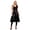 Black, variant on Trench Coat for Women Sleeveless Wet Look Faux Leather Steampunk Motorcycle Coat Nightclub Party Rave Dance Wear Pink M