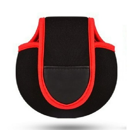 Fishing Reel Cover Bag For Baitcasting Trolling Fishing Reel Bag Baitcasting Full Black