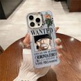 thumbnail image 1 of One Piece Anime Roronoa Zoro Electroplating Fall Shockproof Case For iPhone 15 14 Plus 13 12 11 Pro X Xs Max Cover WK364, 1 of 1
