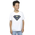thumbnail image 1 of DC Comics Boys Superman Indigo Blue Logo T-Shirt, 1 of 3