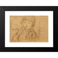 thumbnail image 2 of Pierre Bonnard 24x18 Black Modern Framed Museum Art Print Titled - Isabelle Lecomte Du Noodles Infant, 2 of 5