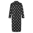 thumbnail image 5 of ChaoHeng Long Casual Dresses for Women Womens Dresses Long Sleeve Fashion Women Casual V-Neck Button Pocket Print Long Sleeve Long Dress, 5 of 8