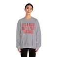 thumbnail image 4 of Softball Sweatshirt Gifts Crew Neck Shirt Long Sleeve Unisex, 4 of 7