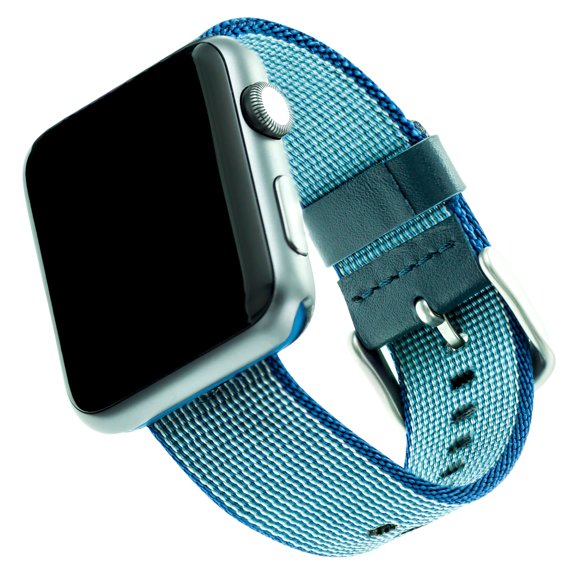 Woven Nylon Band For 38 & 40MM Apple Watch® - Blue