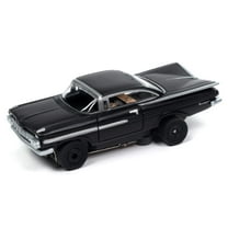 Auto World Thunderjet SC408-3B 1959 Chevy Impala Gloss Black HO Scale Slot Car
