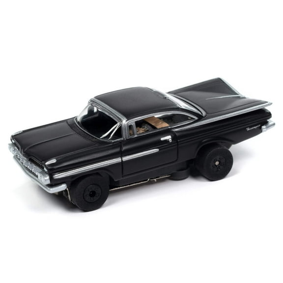 Auto World Thunderjet SC408-3B 1959 Chevy Impala Gloss Black HO Scale Slot Car