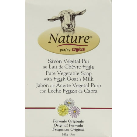 , Fresh Goat's Milk Vegetable-Based Soap Bar, Original Formula, Made with Fresh Goatâ€™s Milk, naturally rich in proteins, vitamins, minerals and triglycerides. By Nature by