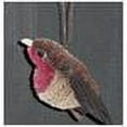 thumbnail image 2 of Brushart BRUSHOR27R 2 - 5''D x 2W x 2L Robin Ornament, 2 of 2