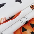thumbnail image 3 of Halloween Curtain Valance, Rod Pocket Pumpkins Bats Print Valance Curtain, 3 of 9