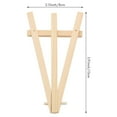 thumbnail image 3 of 48 Pack Mini Wood Display Easel Wood Easels Set for Paintings Craft Small Acrylics Oil Projects, 3 of 6