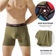 thumbnail image 3 of Calzoncillos bóxer BAMBOO COOL, ropa interior para hombre, paquete de 4, 3 of 5