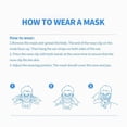 thumbnail image 5 of 50 mascarillas, mascarillas polares de tres capas, mascarillas desechables, protección contra infecciones, mascarillas protectoras, 5 of 5
