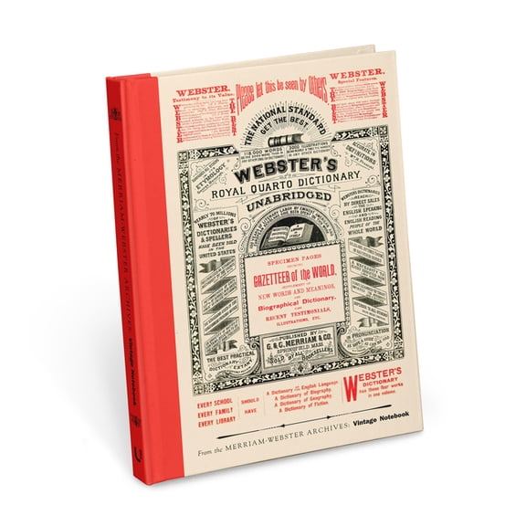 Merriam-Webster Gift From the Merriam-Webster Archives: Vintage Notebook: Art and Ephemera from America's Most Trusted Dictionary, (Hardcover)