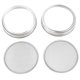 thumbnail image 3 of Set of 2 Stainless Steel Sprouting Jar Lid Kit for Superb Ventilation Fit for Wide Mouth Jars Cannin, 3 of 5