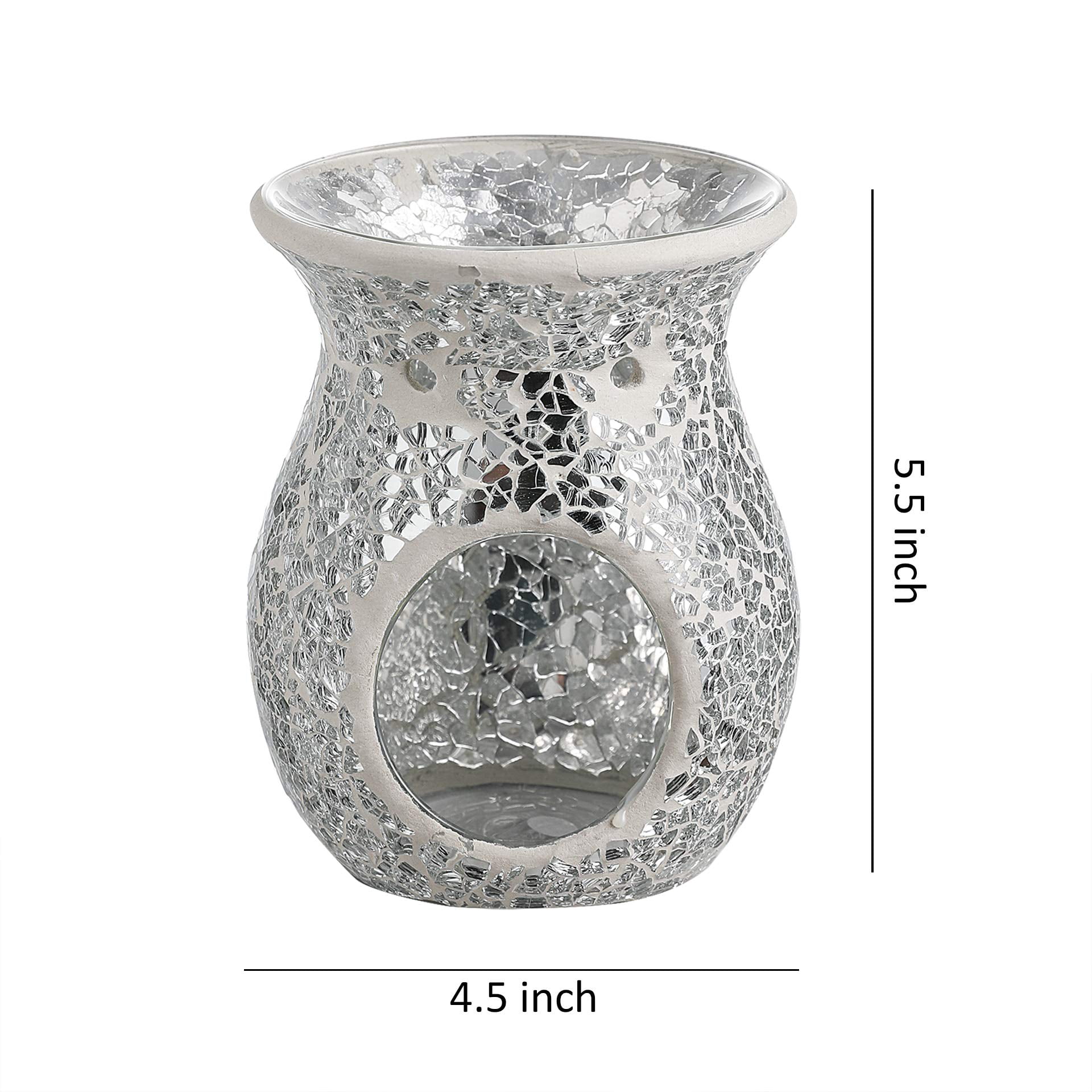 Classic Scented Diffuser Candle Holders Mosaic Glass Wax Melt Oil