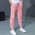 thumbnail image 2 of Gibobby Boys Pants Little Sweatpants Hiking Cargo Pants Little Baby Boys 12 Months 2T 3T 4T 5T Quick Dry Joggers Kids Pull On Toddler Jogger Pants(4-5 Years,Pink), 2 of 8