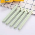 thumbnail image 2 of Plastic Food Sealing Holder Clips, Double Card Slot Sealing For Multi-Purpose Use, Freeze-Resistant Microwave Safe Sealer, Green Color Keeps Snacks Fresh In Your Kitchen (5Pcs), 2 of 5