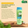 thumbnail image 3 of Dabur Vatika Naturals Tropical Coconut Volumizing Shampoo. s a liquid formula infused with coconut, henna, and castor oil, designed to add volume and strength to thin, fine, or limp hai, 3 of 5
