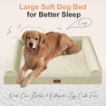 thumbnail image 2 of Cama Ortopédica Grande para Perro NANUYA 66x56 cm con Funda Impermeable, 2 of 9