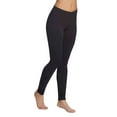 thumbnail image 2 of Felina | Velvety Soft Lightweight Leggings | 4-Pack (Black Grey Navy, Large), 2 of 5