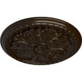 thumbnail image 3 of Ekena Millwork 17 1/8"OD x 1 1/2"P Washington Ceiling Medallion (Fits Canopies up to 2 7/8"), Hand-Painted Bronze, 3 of 6