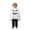 Z-White2, variant on BOOMNY Halloween Boys Ghost Dress Up Funny Ghost Face Hooded Capes Pants Hallowmas Stage Performance Outfits for Kids