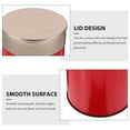 thumbnail image 5 of OATIPHO Loose Tea Jar Airtight Tea Container Red 1Pcs, 5 of 5