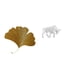 thumbnail image 1 of 1 pieza de escultura de hierro forjado con hojas de ginkgo, arte de pared, estatua de toro, figura de resina única, decoración adecuada para salas de, 1 of 8