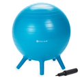 thumbnail image 1 of Gaiam Kids Stay-N-Play Pelota De Equilibrio Para Niños - Silla Escolar Flexible Escritorio Activo En El Aula Asiento Alternativo Patas De Estabilidad Suaves Integradas Incluye Bomba De Aire 45 Cm Azul, 1 of 6