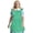 Green, variant on Fiykzur Plus Size Ruffle Apron, Vintage Style with Adjustable Cross-Back Straps, 5 Colors, 26 x 30 inches
